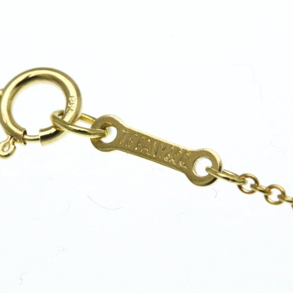 TIFFANY 18k Gold Teardrop Necklace - Picture 7 of 11